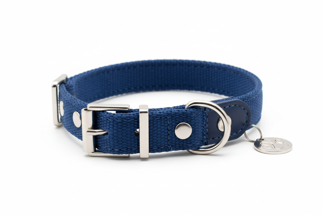 blue collor dog collor